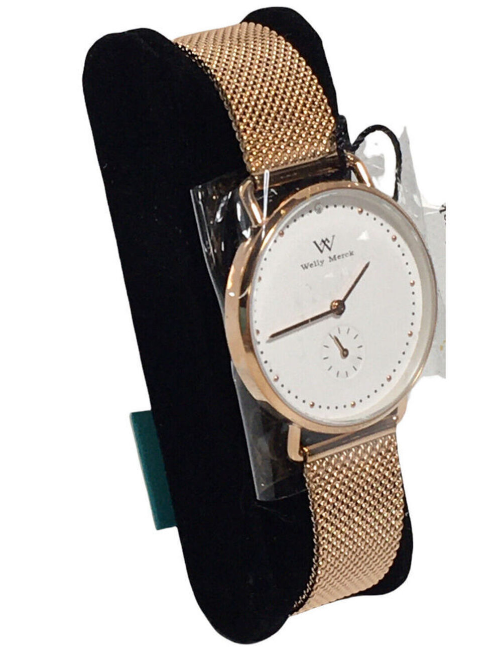 Welly Merck Women's Watch Ultra Thin 36MM Stainless Steel Swiss Quartz Movement